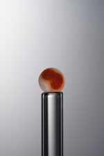 Agate-Orange-6mm Natural Gemstone Bead - Image 3