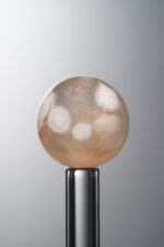 Agate-Pink-13mm Natural Gemstone Bead - Image 2