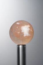 Agate-Pink-14mm Natural Gemstone Bead - Image 3