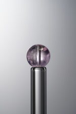 Crystal-Purple-7mm Natural Gemstone Bead