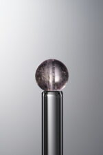 Crystal-Purple-7mm Natural Gemstone Bead - Image 2
