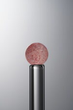 Crystal-Pink-7mm Natural Gemstone Bead