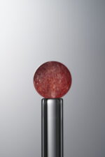 Crystal-Pink-9mm Natural Gemstone Bead - Image 4