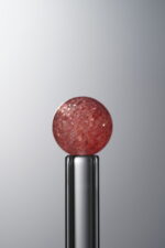 Crystal-Pink-9mm Natural Gemstone Bead - Image 3
