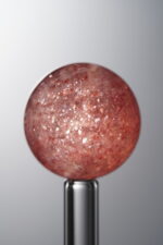 Crystal-Pink-17mm Natural Gemstone Bead