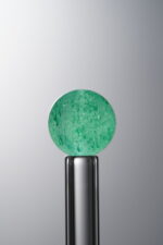 Crystal-Green-10mm Natural Gemstone Bead