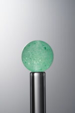 Crystal-Green-10mm Natural Gemstone Bead - Image 2