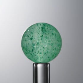 Large Green loose crystal bead (12mm) for bold handmade jewelry and DIY bracelet designs 4