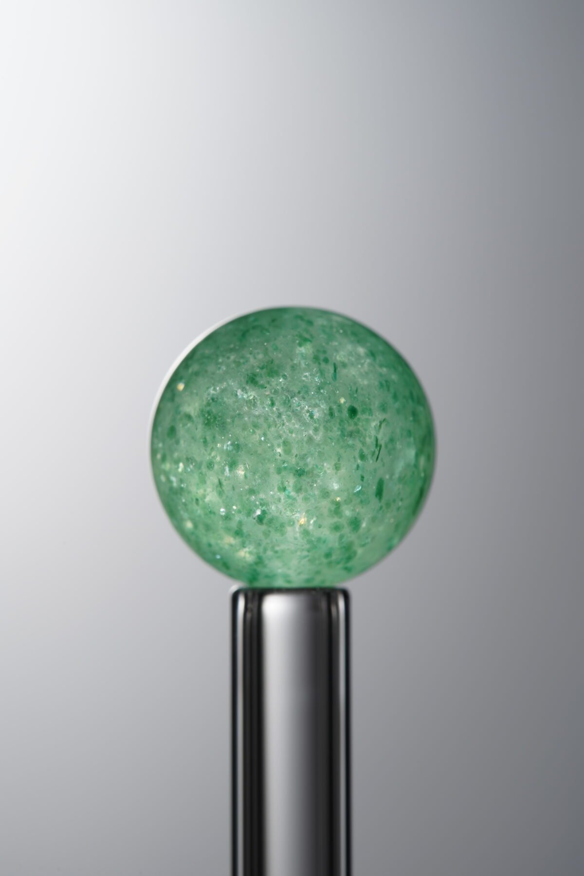 Large Green loose crystal bead (12mm) for bold handmade jewelry and DIY bracelet designs 3