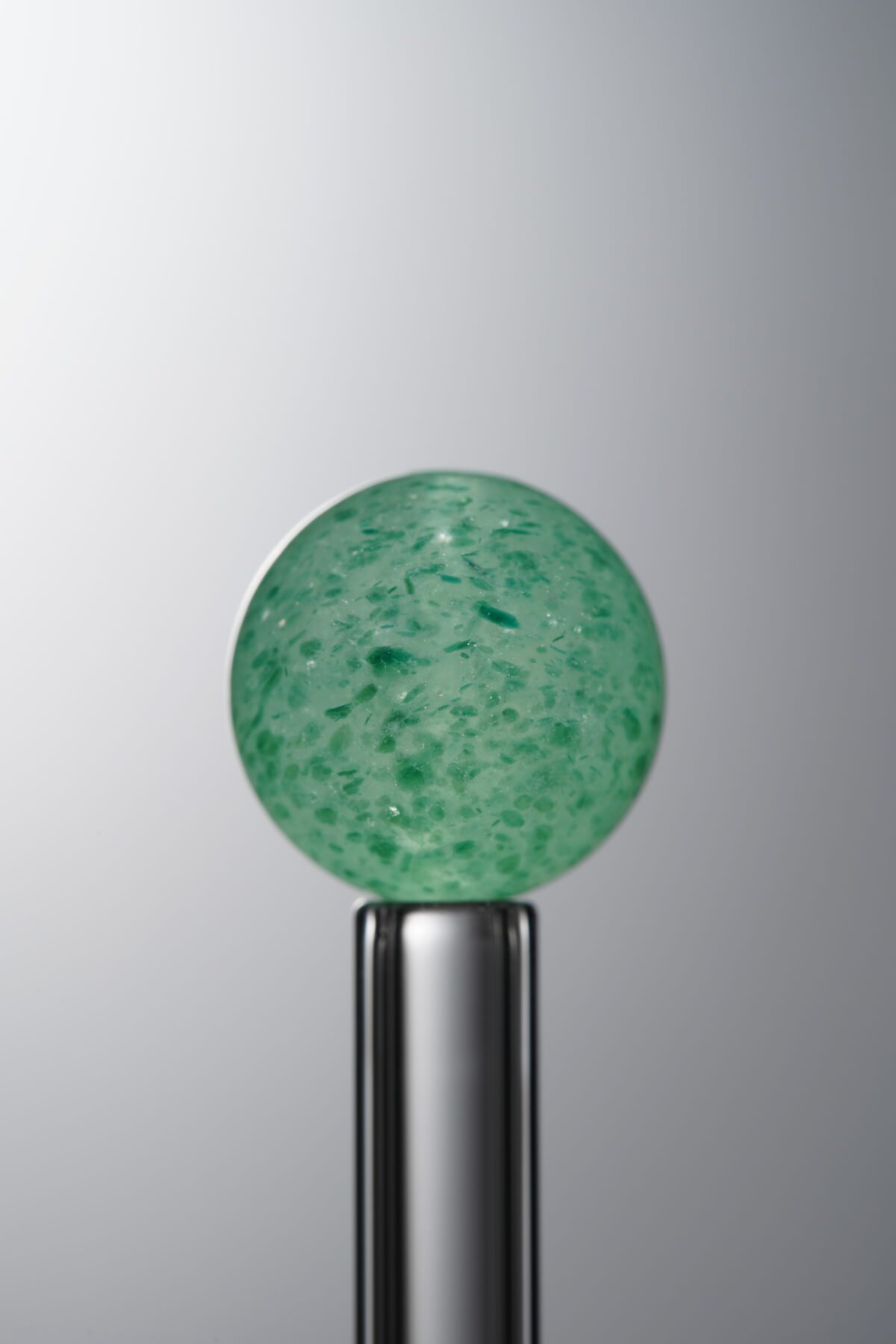 Large Green loose crystal bead (12mm) for bold handmade jewelry and DIY bracelet designs