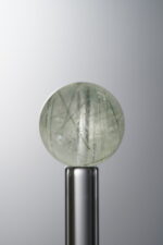 Crystal-Green-13mm Natural Gemstone Bead