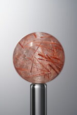 Crystal-Red-16mm Natural Gemstone Bead - Image 2