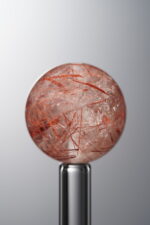 Crystal-Red-16mm Natural Gemstone Bead - Image 3