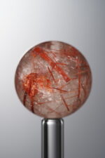 Crystal-Red-18mm Natural Gemstone Bead - Image 3