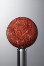 Crystal-Red-17mm Natural Gemstone Bead - Image 3