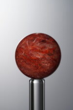 Crystal-Red-15mm Natural Gemstone Bead