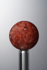 Crystal-Red-15mm Natural Gemstone Bead - Image 2