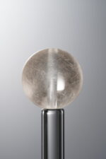Crystal-Silver-13mm Natural Gemstone Bead - Image 3