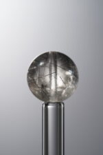 Crystal-Black-12mm Natural Gemstone Bead - Image 3