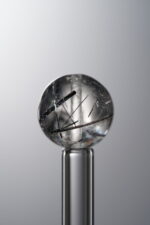 Crystal-Black-12mm Natural Gemstone Bead - Image 3