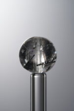Crystal-Black-12mm Natural Gemstone Bead - Image 4