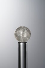 Crystal-Gray-8mm Natural Gemstone Bead