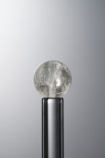 Crystal-Gray-8mm Natural Gemstone Bead - Image 2