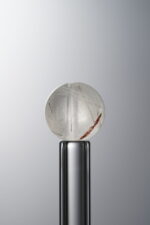 Crystal-Gray-9mm Natural Gemstone Bead - Image 4