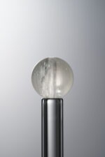 Crystal-Gray-9mm Natural Gemstone Bead - Image 2