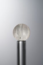 Crystal-Gray-9mm Natural Gemstone Bead
