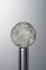 Crystal-Gray-13mm Natural Gemstone Bead - Image 3