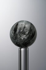 Crystal-Gray-13mm Natural Gemstone Bead