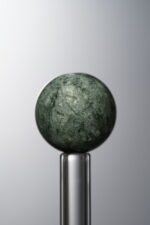 Crystal-Green-13mm Natural Gemstone Bead