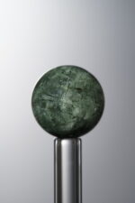 Crystal-Green-13mm Natural Gemstone Bead - Image 4