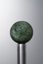 Crystal-Green-13mm Natural Gemstone Bead - Image 2