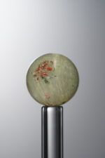 Crystal-Green-12mm Natural Gemstone Bead