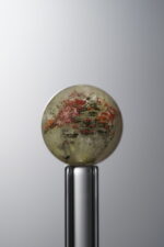 Crystal-Green-12mm Natural Gemstone Bead - Image 3