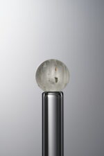 Crystal-Green-7mm Natural Gemstone Bead