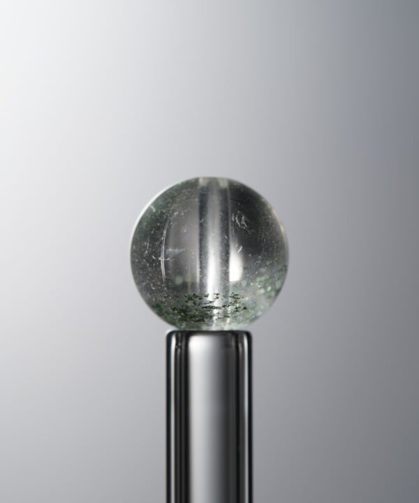 Inclusions Green loose crystal bead (9mm) for unique handmade jewelry and DIY crafting supplies 4