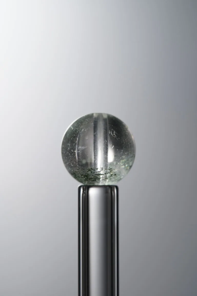 Inclusions Green loose crystal bead (9mm) for unique handmade jewelry and DIY crafting supplies 4