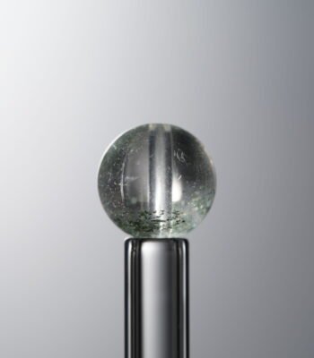 Inclusions Green loose crystal bead (9mm) for unique handmade jewelry and DIY crafting supplies 4