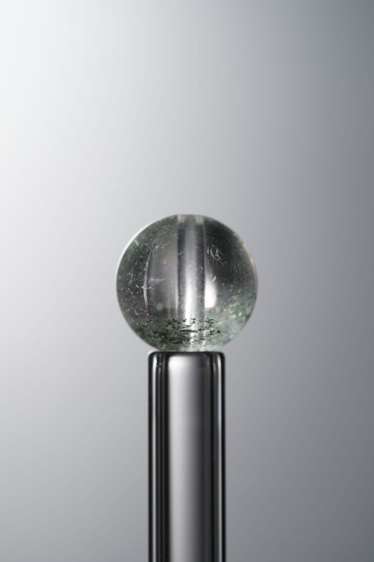 Inclusions Green loose crystal bead (9mm) for unique handmade jewelry and DIY crafting supplies 4
