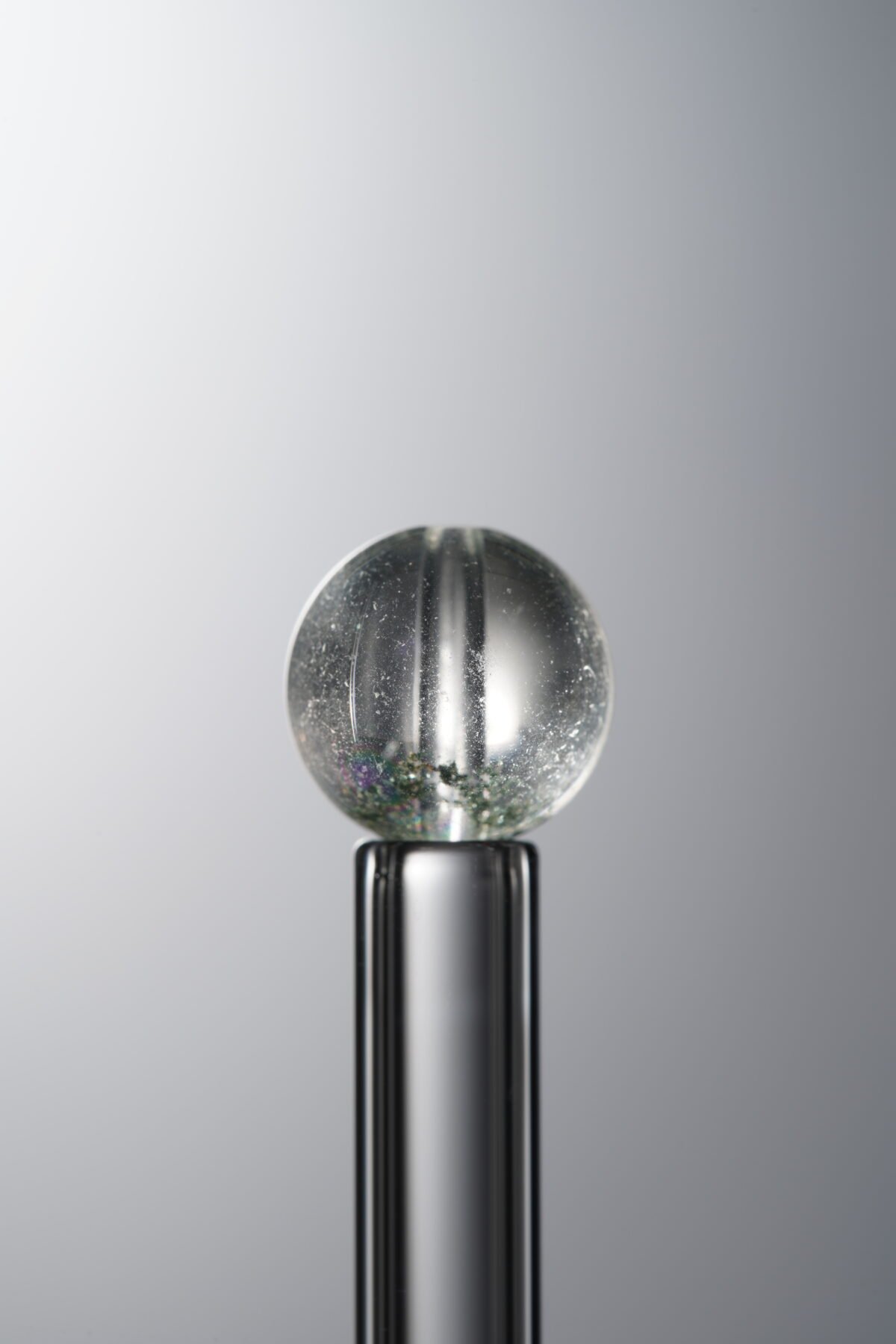 Inclusions Green loose crystal bead (9mm) for unique handmade jewelry and DIY crafting supplies 3