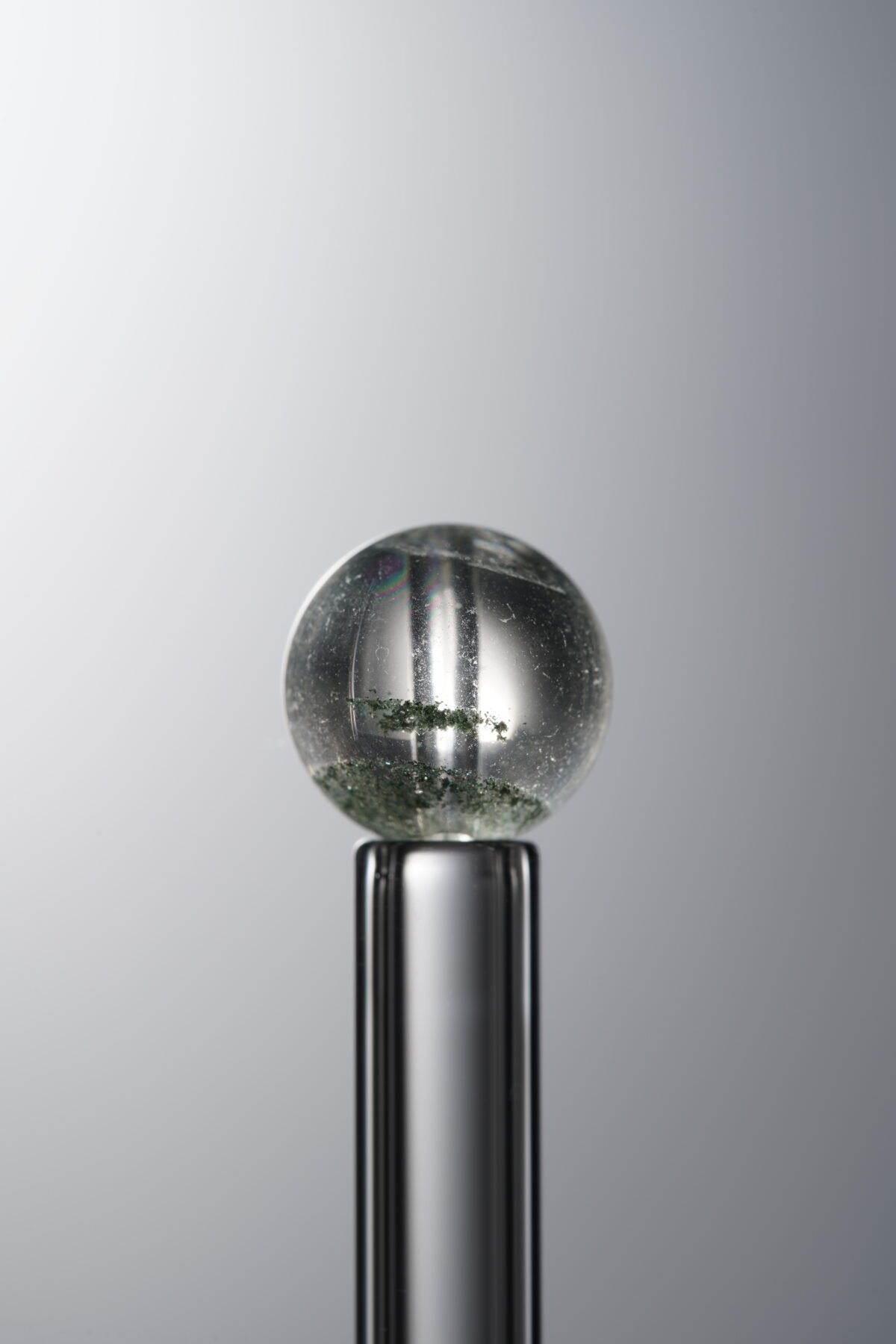 Inclusions Green loose crystal bead (9mm) for unique handmade jewelry and DIY crafting supplies 2