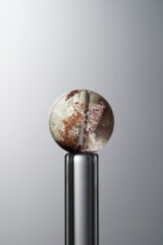 Crystal-Red&Green-9mm Natural Gemstone Bead - Image 4