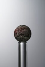 Crystal-Red&Green-9mm Natural Gemstone Bead - Image 2