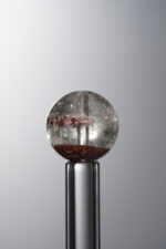 Crystal-Red&Green-11mm Natural Gemstone Bead - Image 3