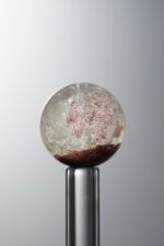 Crystal-Red&Green-13mm Natural Gemstone Bead - Image 2
