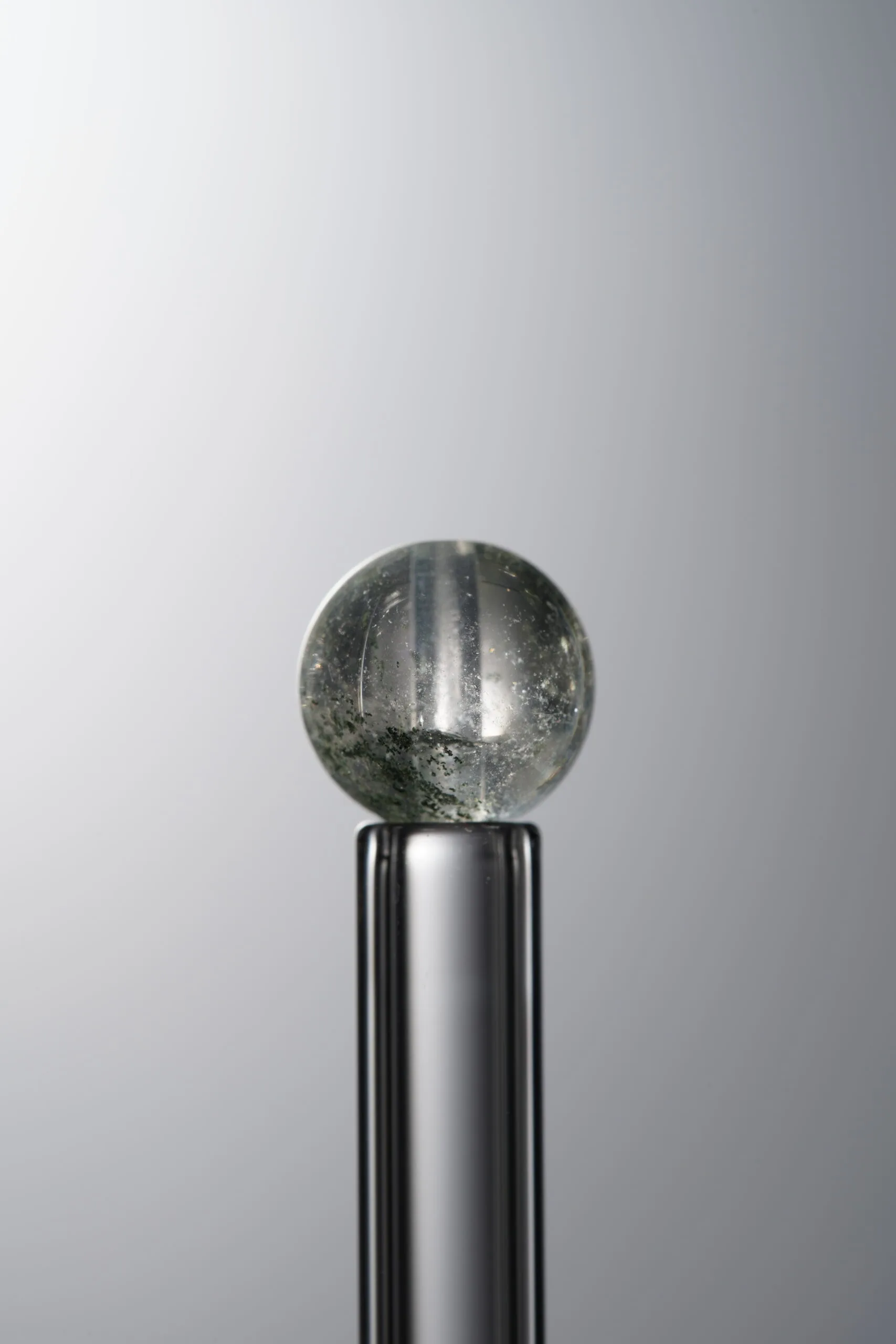 Crystal-Green-8mm Natural Gemstone Bead - Image 1