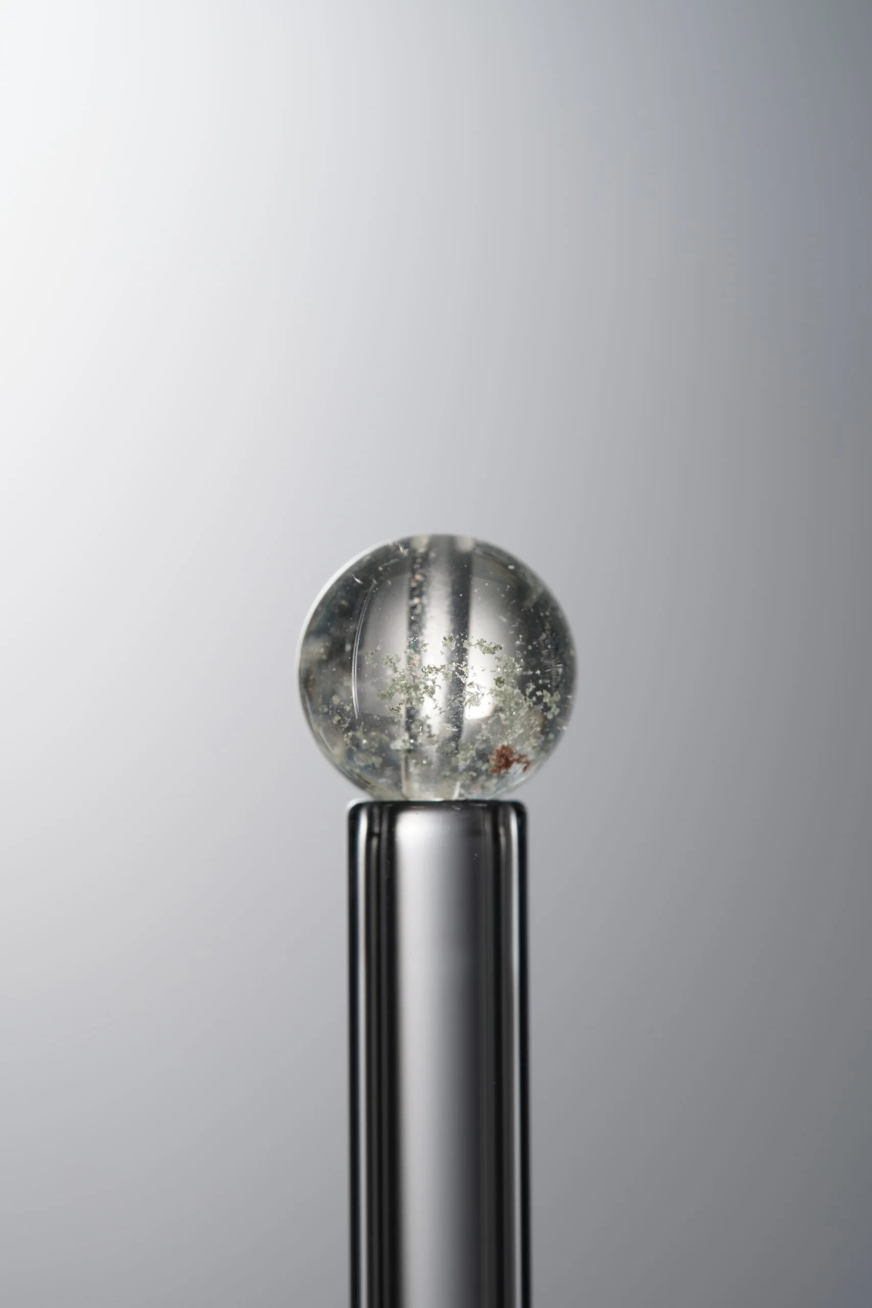 Crystal-Green-8mm Natural Gemstone Bead - Image 3